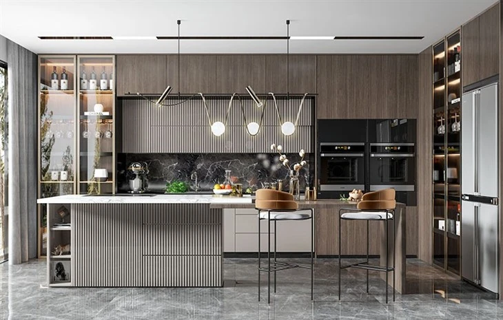 european style frameless kitchen cabinets for apartments